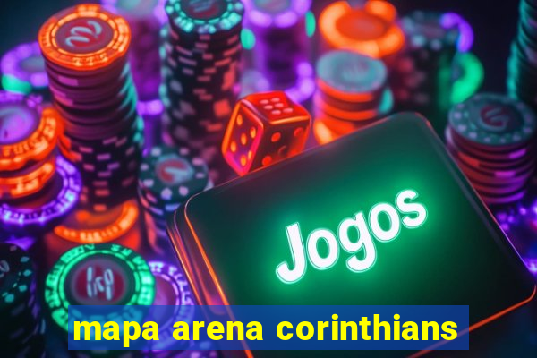 mapa arena corinthians